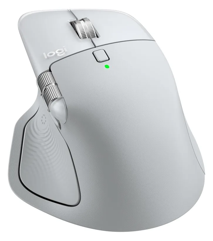 Logitech MX Master 4 for Mac - Maus - 8 Tasten - kabellos - Bluetooth, 2.4 GHz - kabelloser Empfänger (USB), Ansicht 5