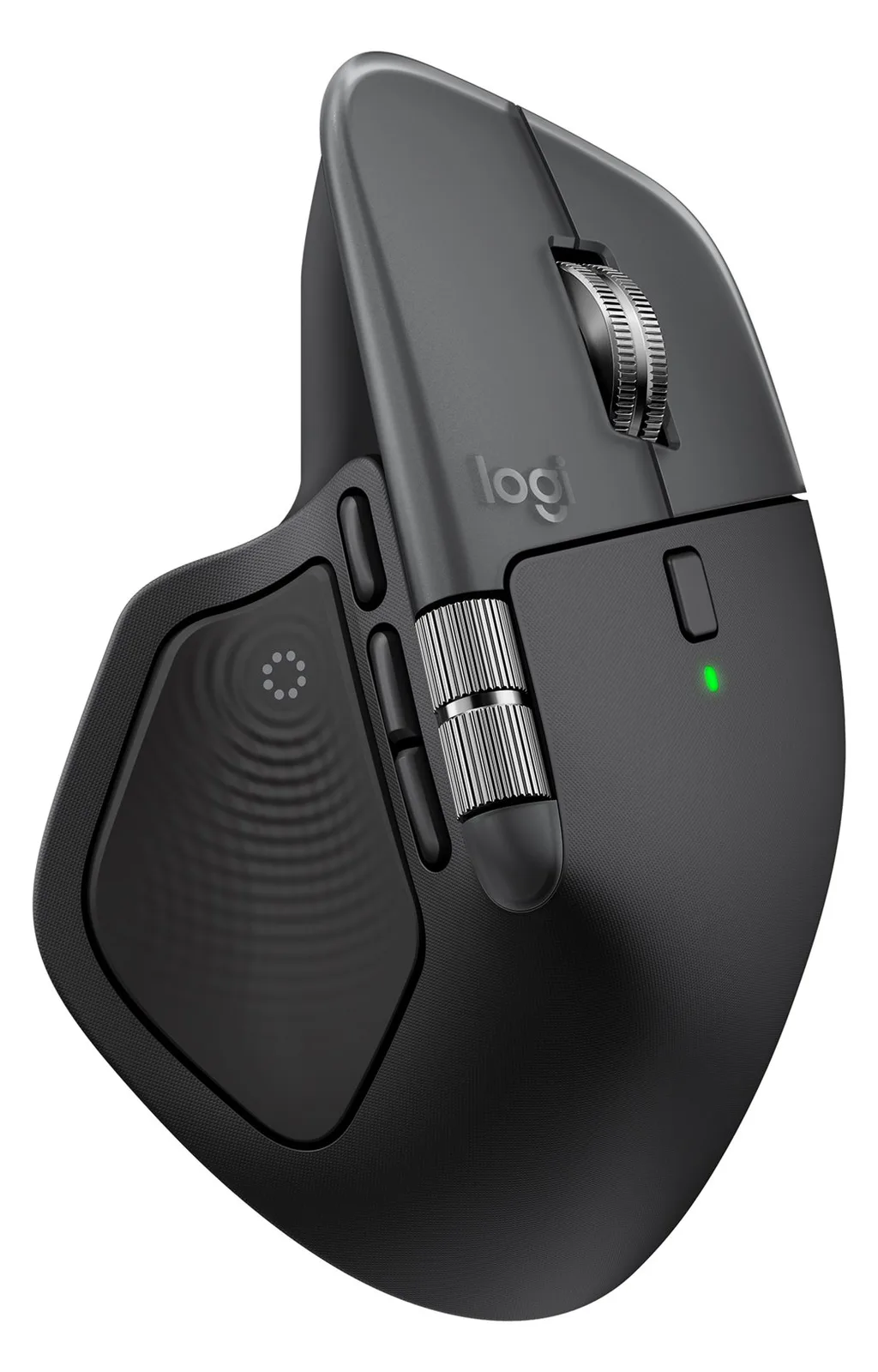 Logitech MX Master 4 for Mac - Maus - 8 Tasten - kabellos - Bluetooth, 2.4 GHz - kabelloser Empfänger (USB), Ansicht 2