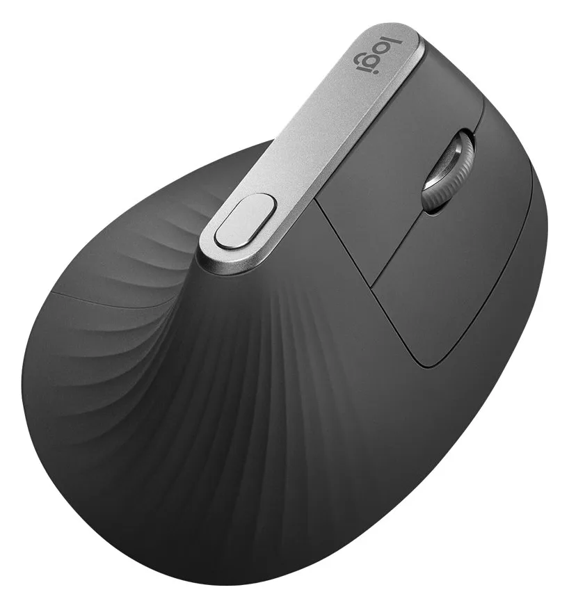 Logitech MX Vertical - Vertikale Maus - ergonomisch - optisch - 6 Tasten - kabellos, kabelgebunden, Ansicht 5