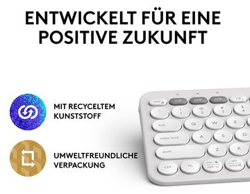 Logitech Pebble Keys 2 K380s - Tastatur - kabellos - TL: Deutsch, QWERTZ von LumaTech