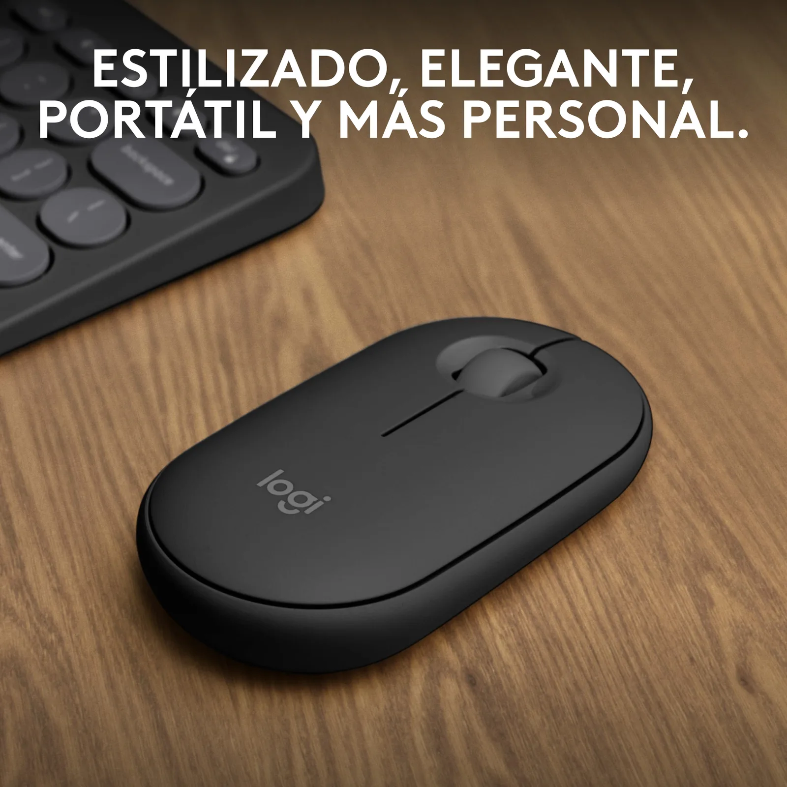 Logitech Pebble Mouse 2 M350s - Maus - optisch, Ansicht 3