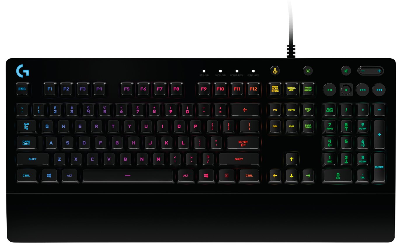 Logitech Prodigy G213 - Tastatur - hintergrundbeleuchtet - TL: Deutsch, QWERTZ