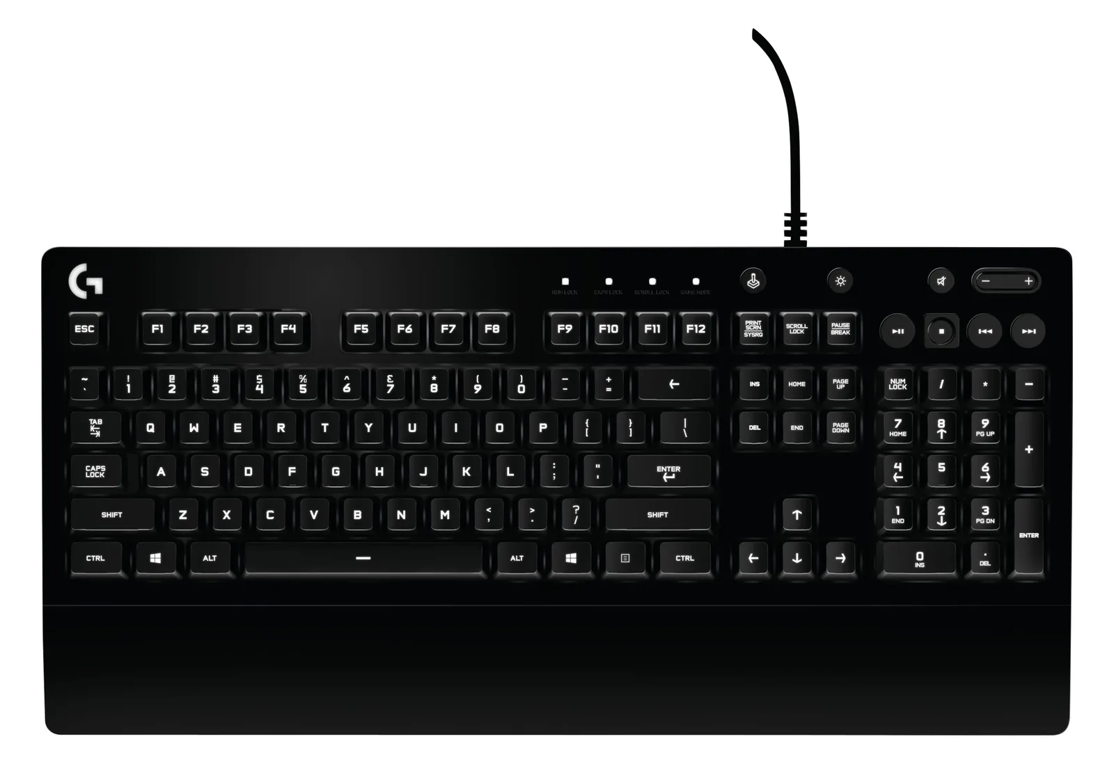 Logitech Prodigy G213 - Tastatur - hintergrundbeleuchtet - TL: Nordisch, QWERTY, Ansicht 4