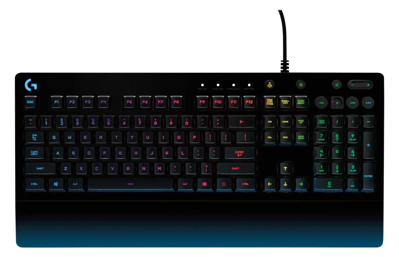 Logitech Prodigy G213 - Tastatur - hintergrundbeleuchtet - TL: Schweiz, QWERTZ, Ansicht 4
