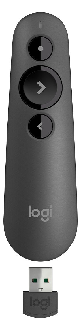 Logitech R500 - Bluetooth/RF - USB - 20 m - Graphit von LumaTech