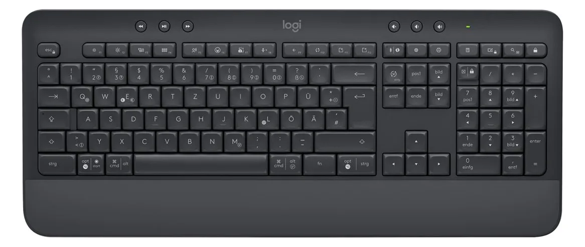 Logitech Signature - Tastatur - kabellos - Bluetooth 5.1 - TL: Deutsch, QWERTZ, Ansicht 3
