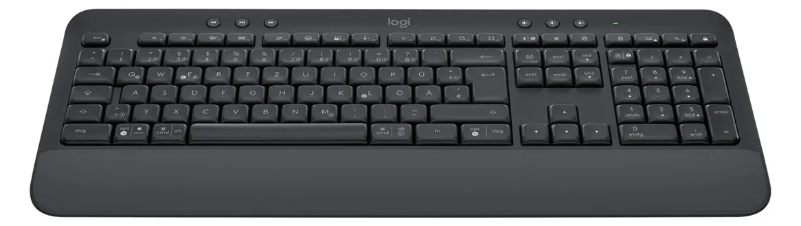 Logitech Signature - Tastatur - kabellos - Bluetooth 5.1 - TL: Deutsch, QWERTZ, Ansicht 4