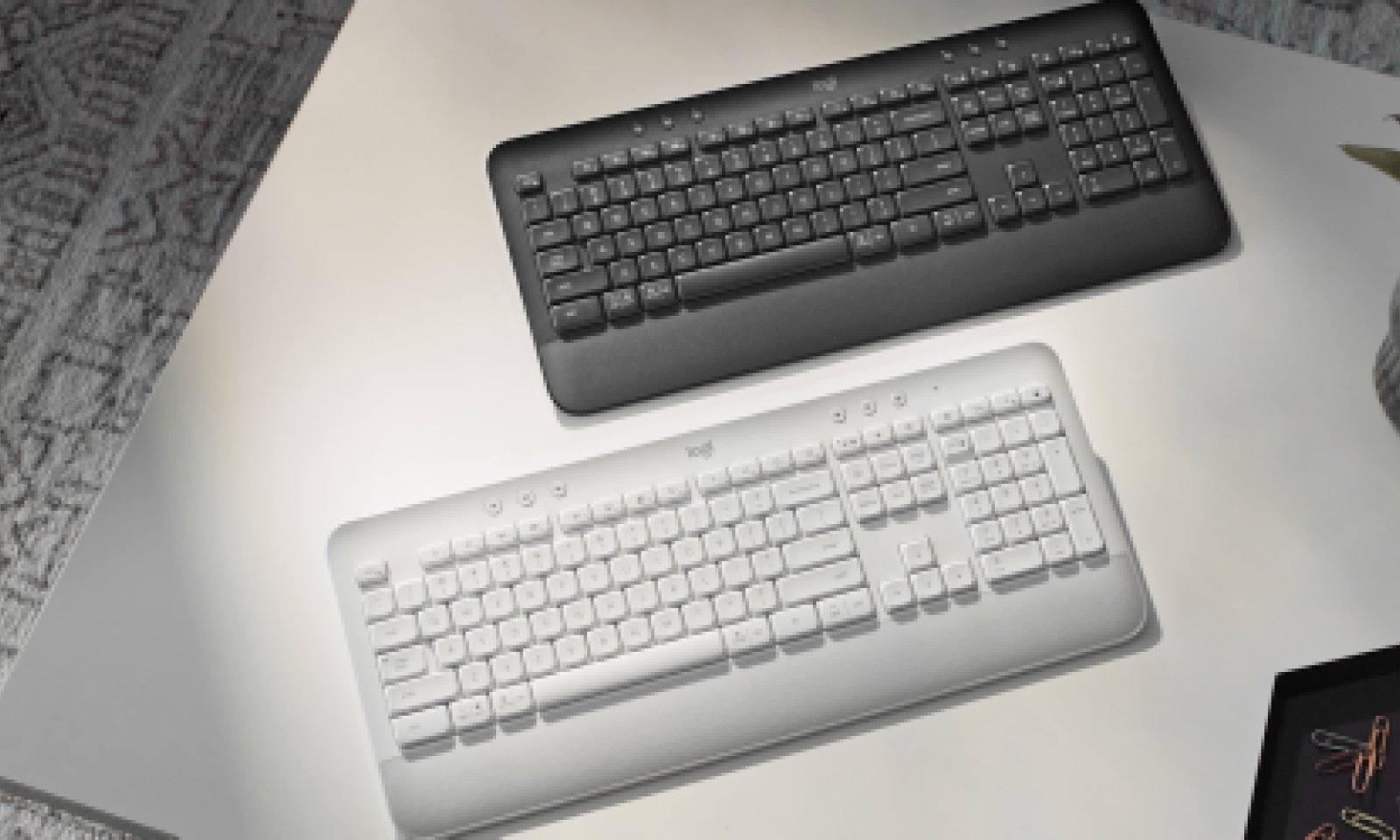 Logitech Signature K650 - Tastatur - kabellos - TL: Belgisch, AZERTY