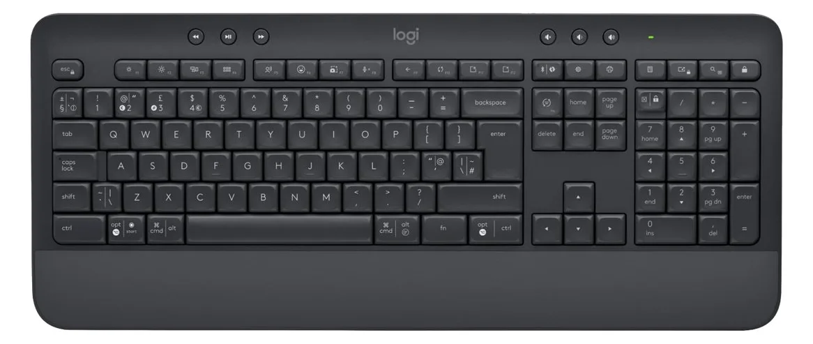 Logitech Signature K650 - Tastatur - kabellos - TL: Belgisch, AZERTY, Ansicht 3