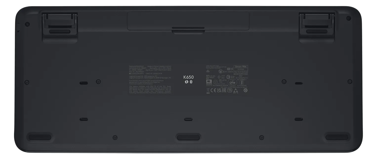 Logitech Signature K650 - Tastatur - kabellos - TL: Französisch, AZERTY, Ansicht 2