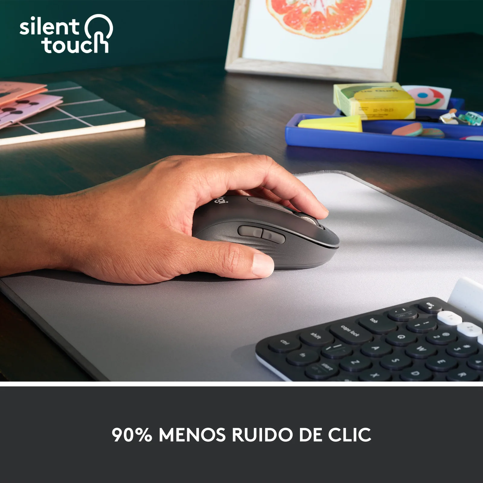 Logitech Signature M650 L LEFT - Maus - Größe L, Ansicht 2