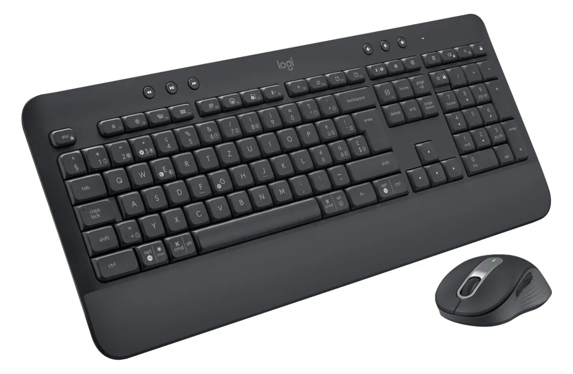 Logitech Signature MK650 Combo for Business - Tastatur-und-Maus-Set - 2.4 GHz, Bluetooth LE - TL: Nordisch, QWERTY, Ansicht 5