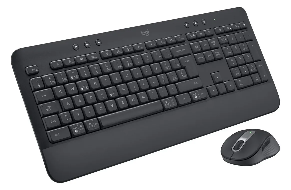 Logitech Signature MK650 for Business - Tastatur-und-Maus-Set - TL: CZ/SK, QWERTY, Ansicht 4