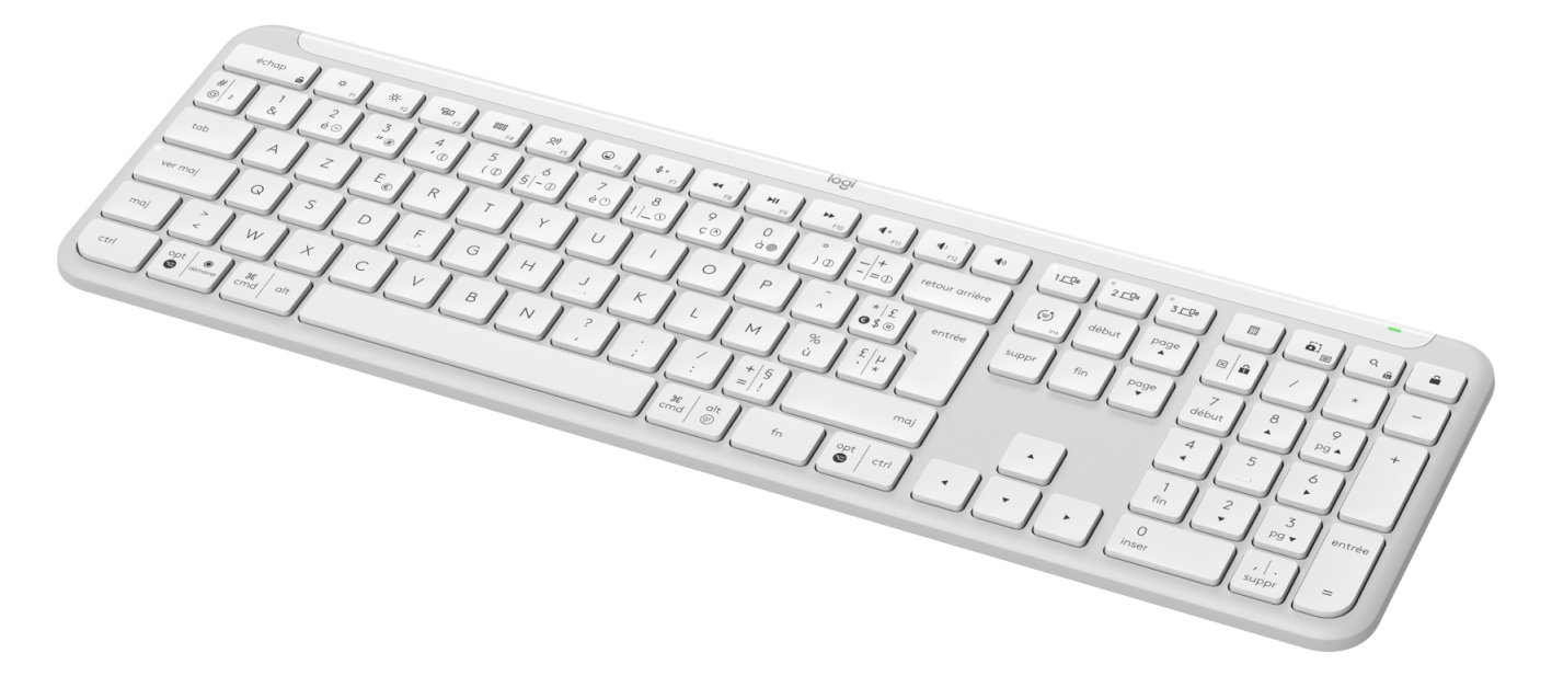 Logitech Signature Slim K950 - Tastatur - 100% - TL: Französisch, AZERTY