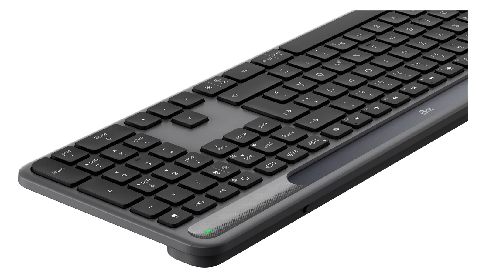 Logitech Signature Slim Solar+ K980 for Business - TL: Deutsch, QWERTZ, Ansicht 5