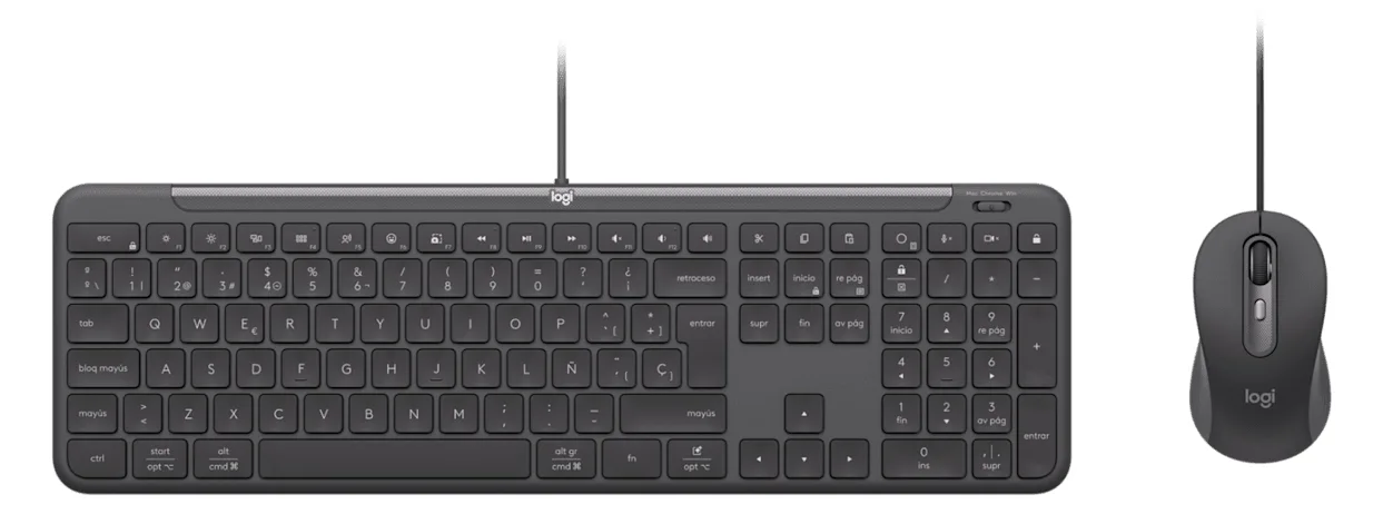Logitech Signature Slim Wired Combo MK620 for Business - TL: Deutsch, QWERTZ, Ansicht 2