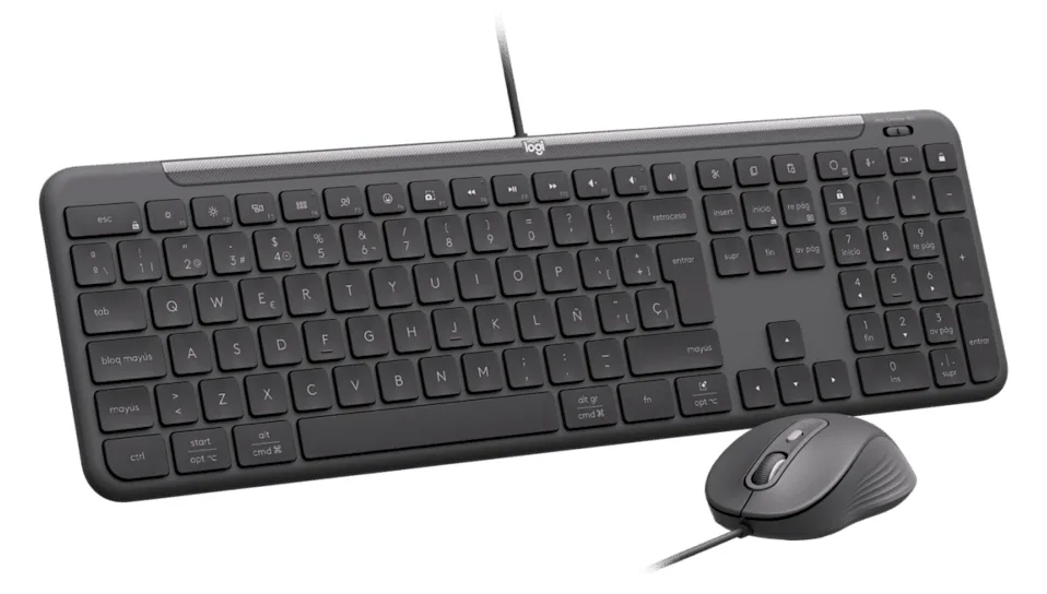 Logitech Signature Slim Wired Combo MK620 for Business - TL: Französisch, AZERTY, Ansicht 3