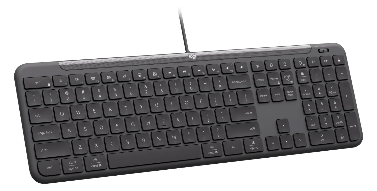 Logitech Signature Slim Wired K620 for Business - TL: Deutsch, QWERTZ, Ansicht 2