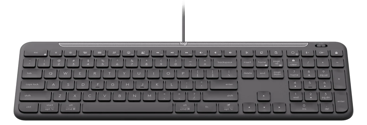 Logitech Signature Slim Wired K620 for Business - TL: Deutsch, QWERTZ, Ansicht 4