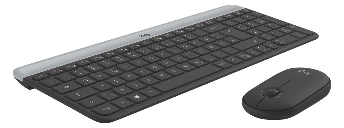 Logitech Slim Wireless Combo MK470 - Tastatur-und-Maus-Set - TL: Deutsch, QWERTZ, Ansicht 5