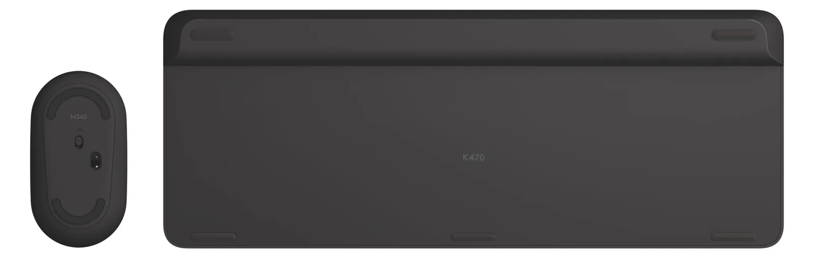 Logitech Slim Wireless Combo MK470 - Tastatur-und-Maus-Set - TL: Niederländisch, QWERTY, Ansicht 3