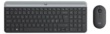 Logitech Slim Wireless Combo MK470 - Tastatur-und-Maus-Set - TL: Nordisch, QWERTY von LumaTech