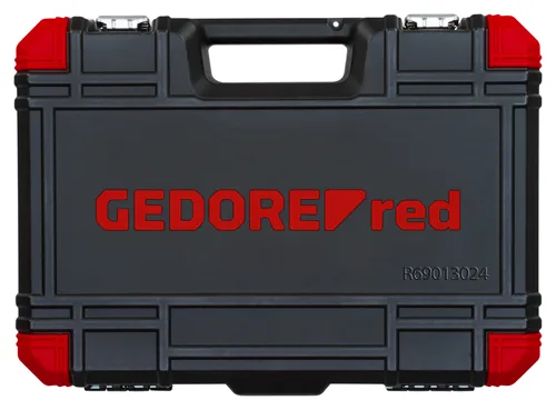 Gedore R69013024 - Steckschlüssel-Satz - 1/2" - Metrisch - 20 Kopf/Köpfe - 10 bis 32 mm - Chrom-Vanadium-Stahl, Ansicht 3