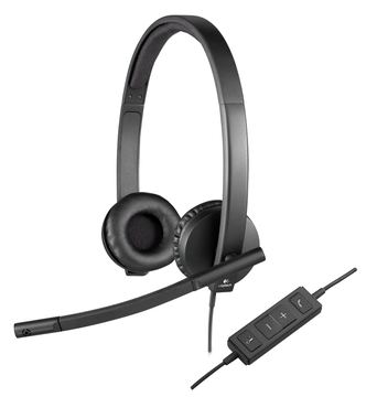 Logitech USB Headset H570e - Headset - On-Ear von LumaTech