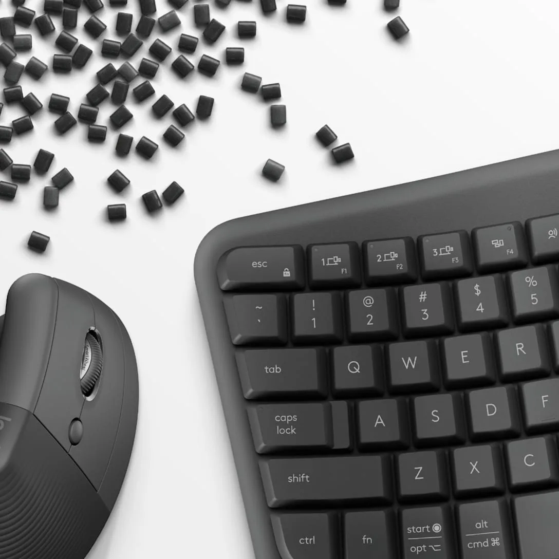 Logitech Wave Keys and Lift Combo - Tastatur-und-Maus-Set - TL: Deutsch, QWERTZ, Ansicht 4