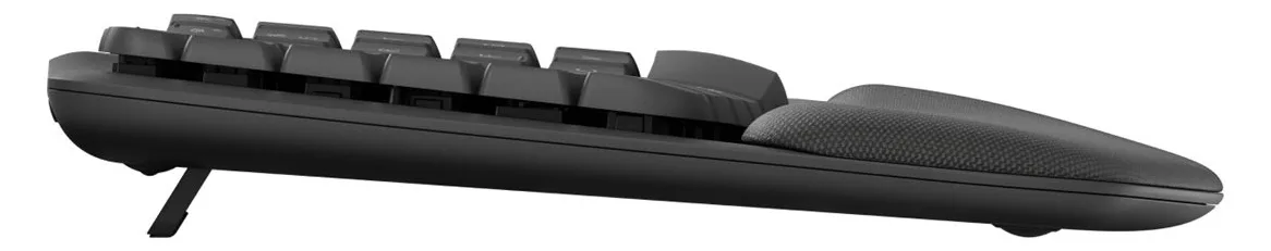 Logitech Wave Keys for Business - GRAPHITE - 2.4GHZ/BT - N/A - INTNL-973 - TL: US, QWERTY, Ansicht 3
