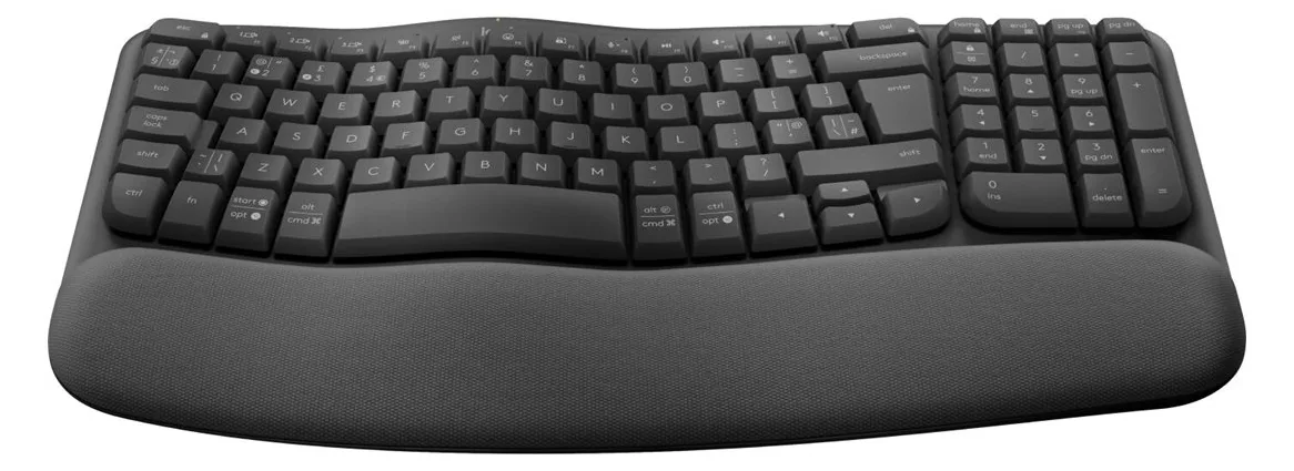 Logitech Wave Keys for Business - Tastatur - kabellos - TL: Nordisch, QWERTY, Ansicht 4