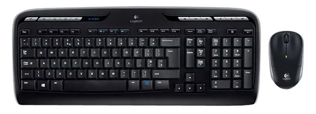 Logitech Wireless Combo MK330 - Tastatur-und-Maus-Set - TL: Deutsch, QWERTZ, Ansicht 2