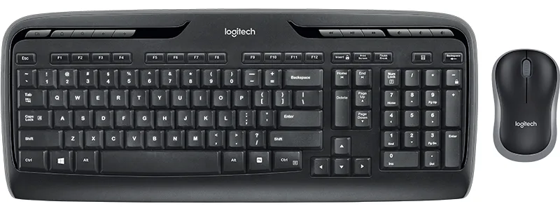 Logitech Wireless Combo MK330 - Tastatur-und-Maus-Set - TL: Nordisch, QWERTY, Ansicht 2