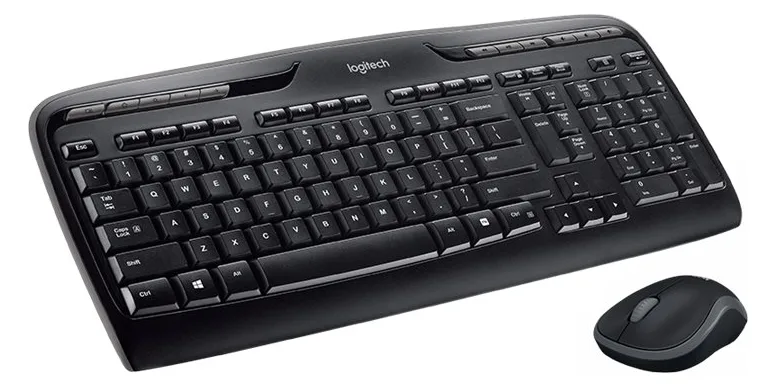 Logitech Wireless Combo MK330 - Tastatur-und-Maus-Set - TL: Spanisch, QWERTY, Ansicht 4