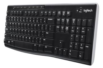 Logitech Wireless Keyboard K270 - Tastatur - kabellos - TL: CZ/SK, QWERTY von LumaTech
