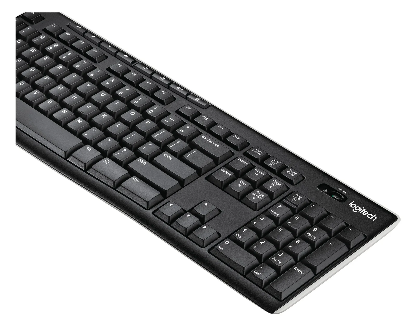 Logitech Wireless Keyboard K270 - Tastatur - kabellos - TL: Deutsch, QWERTZ, Ansicht 2