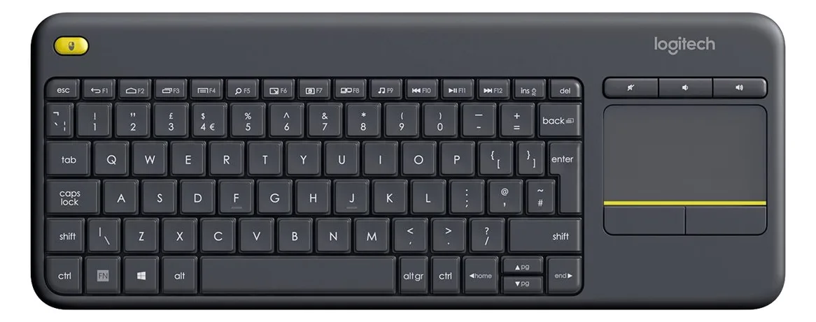 Logitech Wireless Touch Keyboard K400 Plus - Tastatur - TL: Deutsch, QWERTZ, Ansicht 4