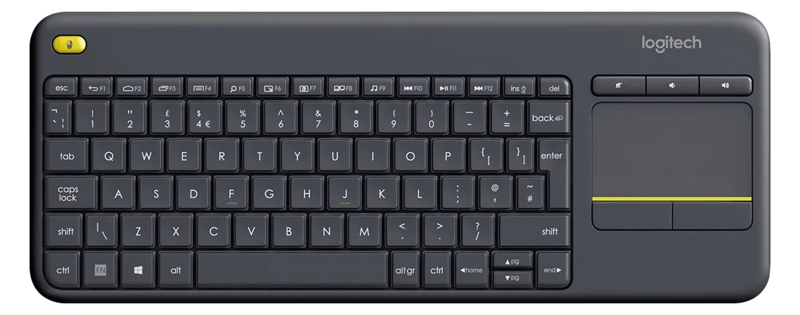 Logitech Wireless Touch Keyboard K400 Plus - Tastatur - TL: Ungarisch, QWERTZ, Ansicht 4