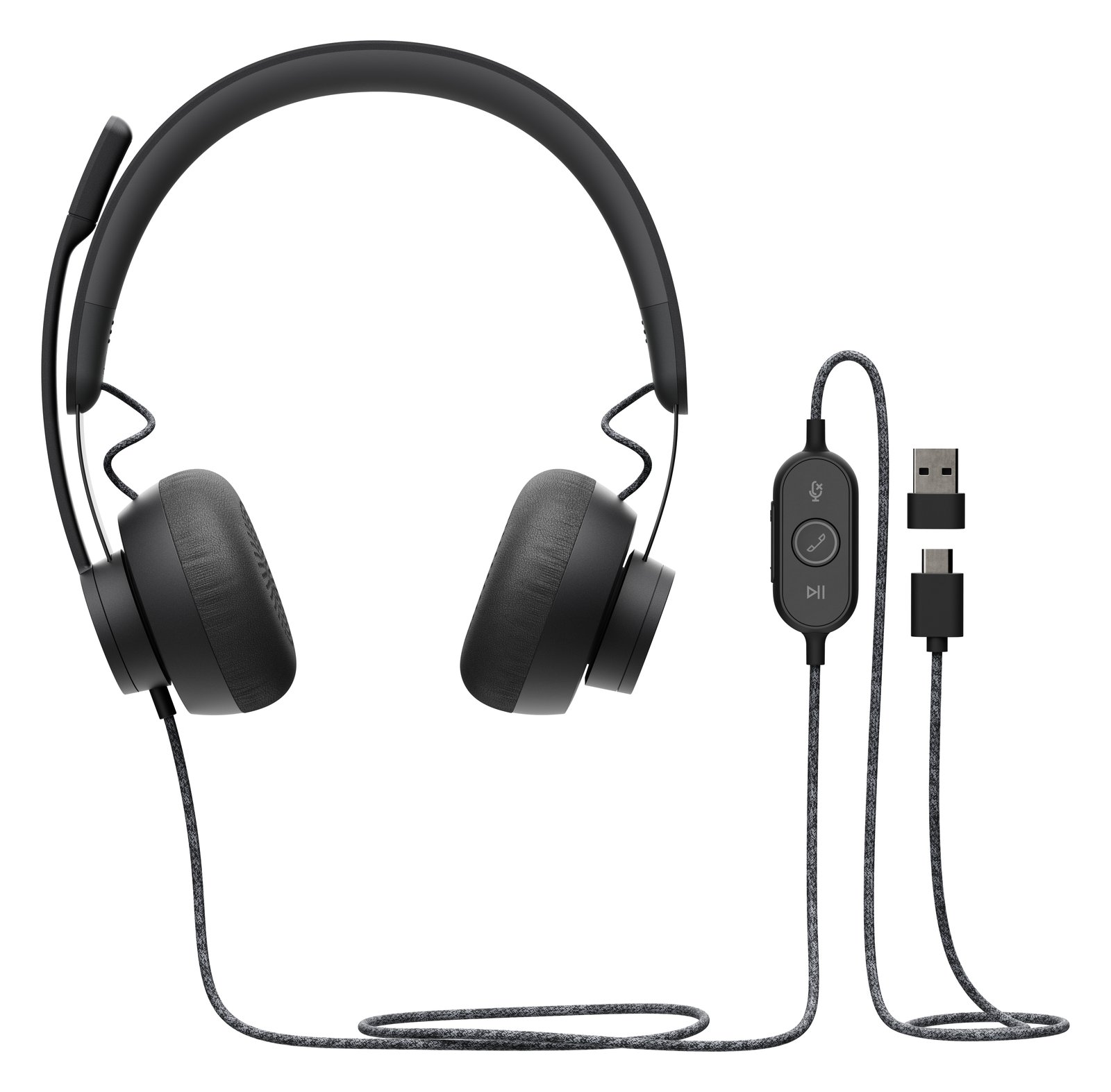 Logitech Zone Wired - Headset - On-Ear - kabelgebunden