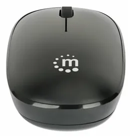Manhattan MW3050 Kabellose USB-Maus 3 Tasten Mausrad schwarz - Maus - 1.200 dpi, Ansicht 3