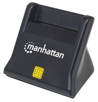 Manhattan USB-A Smart/SIM Card Reader, 480 Mbps (USB 2.0) von LumaTech