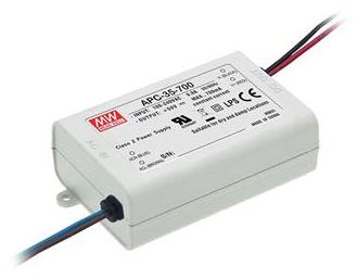 Meanwell MEAN WELL APC-35-700 - 35 W - IP20 - 90 - 264 V - 0,7 A - 50 V - 57 mm von LumaTech