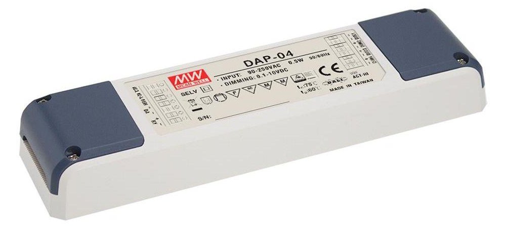 Meanwell MEAN WELL DAP-04 - Lighting - Drinnen - 110 - 230 V - AC-an-DC - IP20 - Weiß