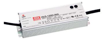 Meanwell MEAN WELL HLG-120H-12B - 120 W - IP65 - 62000 h - 90-305 V - 1.4 / 115VC - 0.6 / 230VC - 0.55 / 277VC von LumaTech