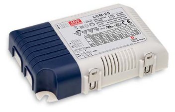 Meanwell MEAN WELL LCM-25 - 25,2 W - 47 ~ 63 Hz - 0.17/230VC - 0.15/277VC - 1,05 A - 54 V - 68 mm
