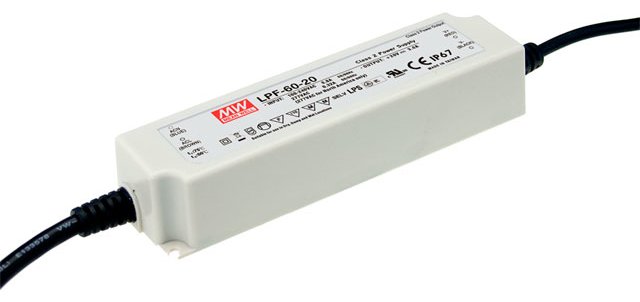 Meanwell MEAN WELL LPF-60-36 - Lighting - Drinnen - 90-305 V - 47/63 Hz - 60 W - 36 V
