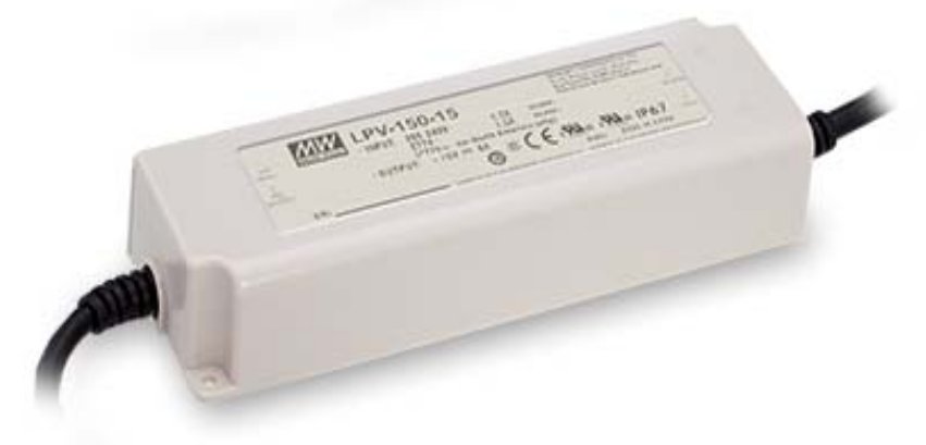 Meanwell MEAN WELL LPV-150-24 - 151,2 W - 180 - 305 V - LPV-150: 1.7/230VC 1.5/277VC; LPVL-150: 3.0/115VC - 6,3 A - 24 V