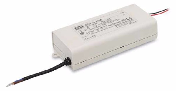 Meanwell MEAN WELL PCD-40-1400B - 40,6 W - IP42 - 47 ~ 63 Hz - 0.35/230VC - 0.3/277VC - 1,4 A - 35 V