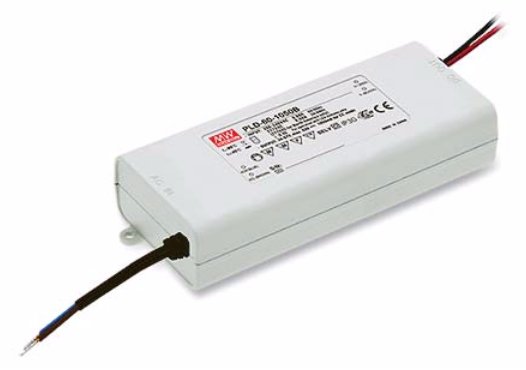Meanwell MEAN WELL PLD-60-1050B - 59,85 W - IP42 - 180 - 295 V - 47 ~ 63 Hz - 0.6 - 0.5 A - 1,05 A