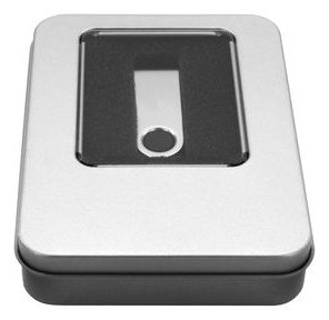 MEDIARANGE BOX902 - Aufbewahrungsbox - Silber - Rechteckig - Aluminium - Kunststoff - Stahl - Monochromatisch - Schwarz